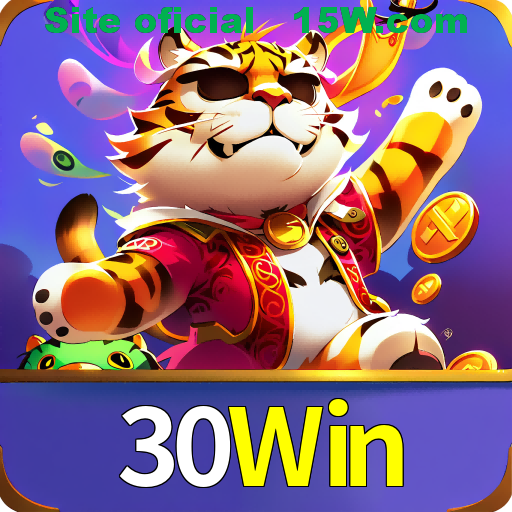 Imagem promocional da 30Win mostrando a plataforma e suas vantagens